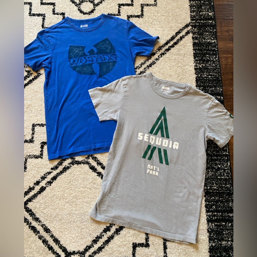 Bundle of Two Men’s Tailgate Brand Tees Size Small